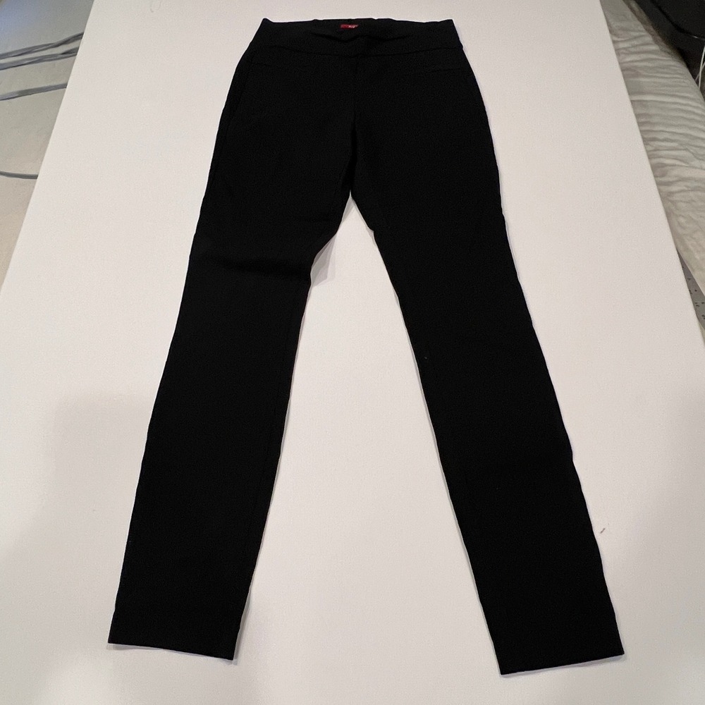 Guess Los Angeles Womens Black Stretch Knit Pull On Dress Pants W61N0 Size M